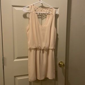Cream medium midi dress